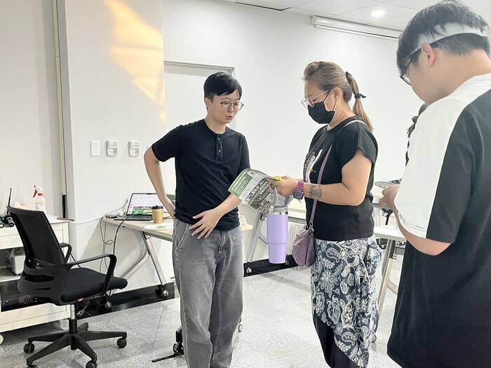 學員與講師互動