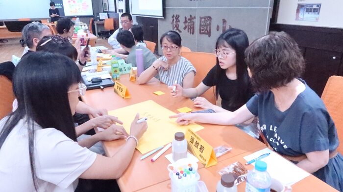 小組討論圖片