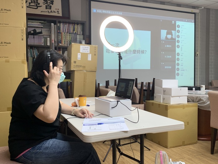 王維旎副教授上課中