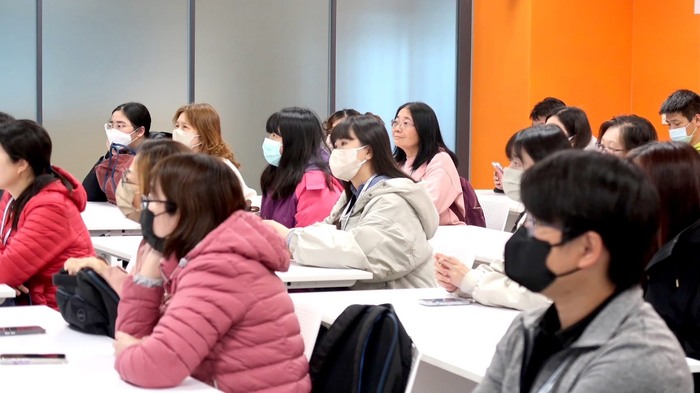 學員上課中