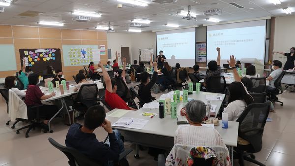 學員積極參與課程活動