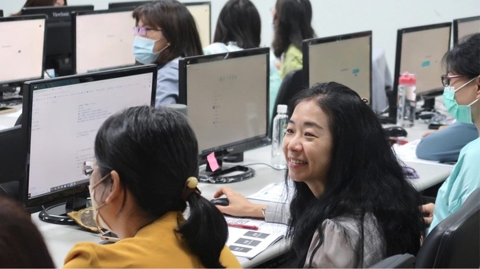 學員上課中