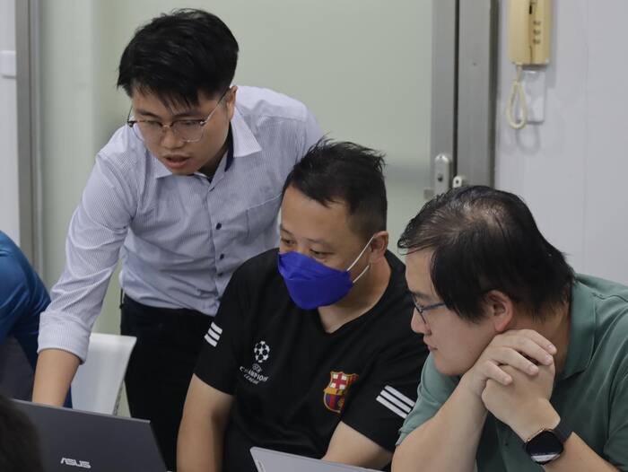 講師與學員互動